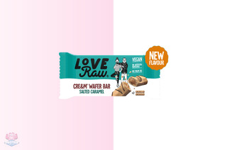 LoveRaw Vegan Salted Caramel Cream Filled Bars at The Protein Pick and Mix