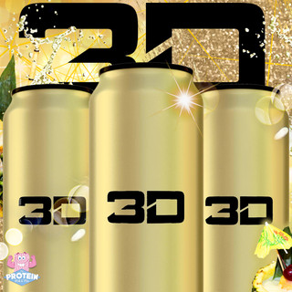 All that glitters is... GOLD! Pina Colada 3D Energy is served!