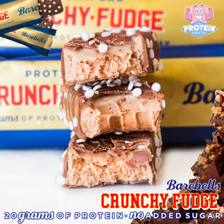 What the FUDGE?! Cadbury's meets cRuNCh in Barebells' latest low sugar bar