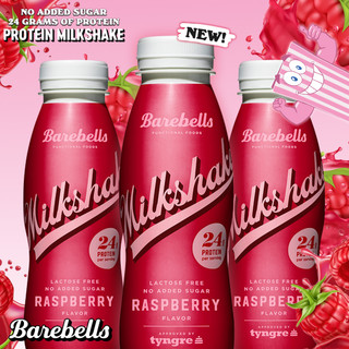 Feelin' Fruity?! Meet the new Barebells Raspberry RTD's!