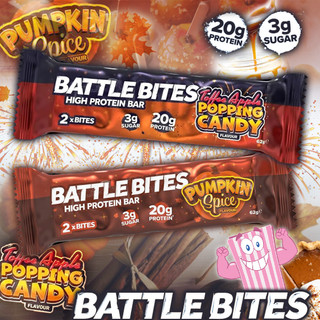 Throwback Fall feels in Battle Snacks' new Ltd Edition Battle Bites bars!