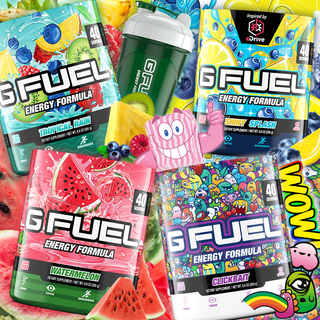 Wanna play a little game?! So does G-Fuel,  ANOTHER 5 flavours hit the Mix!