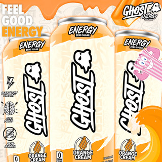 Let GHOST Energy's 'Orange Cream' add a Splash of Sunshine to your September!