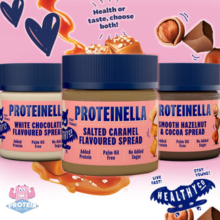 Low Sugar, high Protein Salted Caramel seeeriously spoon-able spread has arrived!