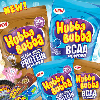 Hubba Bubba 'POPs' into the Mix with Clear Whey and BCAAs!