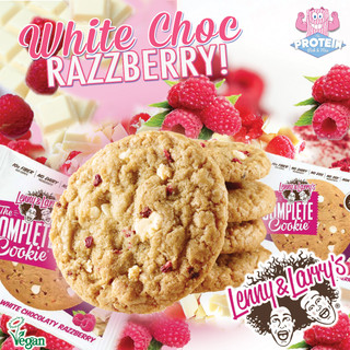 L&L's White Choc Razzberry...prepare yourselves for a cookie that really doesn't blow!