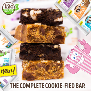 COMPLETE-ly Cookie-fied Bars from Lenny & Larry's!