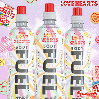 BE MINE! Swizzels 'Love Hearts' BodyFuel has arrived!