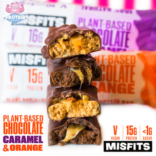 Misfits' unmissable triple-layer plant-based bars are perfect 'FIT' for the Mix!