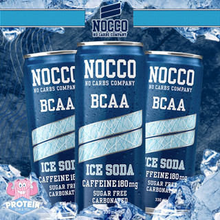 NOCCO be givin' us chillz! Fruity & refreshing Ice Soda BCAA Energy Drink in the Mix now!