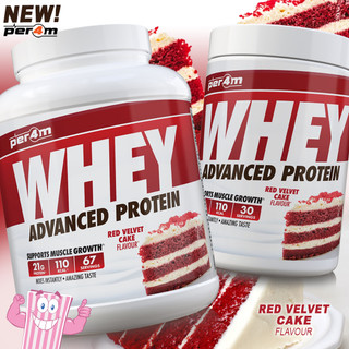 Creamy, Cakey and Crimson... meet Per4m's new flavour, Red Velvet Cake!