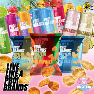 Live like a Pro!Brands!! Enjoy Colourful and Crazy new Chips & Energy Drinks in the Mix