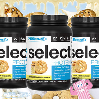 PE-YAAAS! New White Choc Macadamia Select has landed!