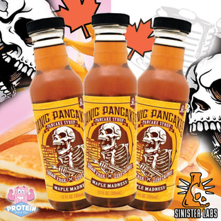 Sinister Labs Maple Madness 'Panic Pancakes' Syrup makes a splash in the Mix!