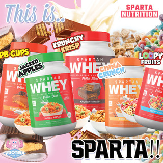 THIS IS SPARTA!! Sparta Nutrition Whey has arrived in the UK at the Mix!