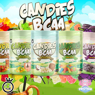 Candy + Cocktails = YUMMY!!  Yummy Sports' Candies BCAA's get a tasty new look!