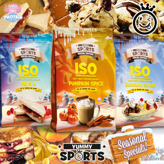 YUMMY, Yummy Limited Edition (ISO Protein) Seasonal Specials are here!