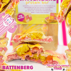 Exceedingly crave-able classic British BATTENBERG is back on the menu!