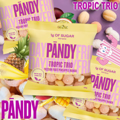 Delivering Tropical vibes, meet Pandy Protein Candy 'Tropic Trio'!
