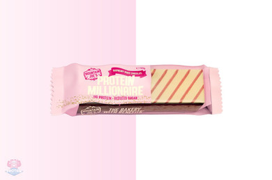 Mountain Joe's Protein Millionaire Bar - Raspberry White Choc at The Protein Pick and Mix