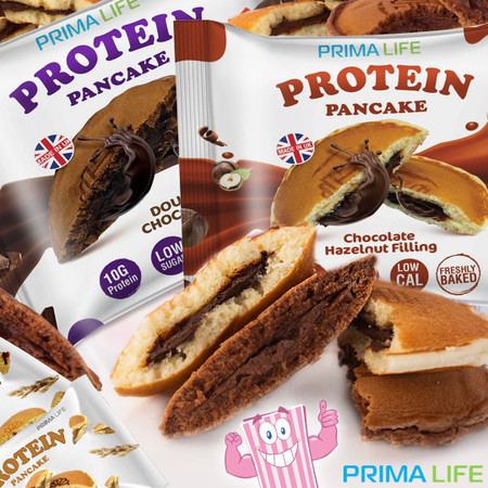 The tastiest new protein-packed pancake duo from Prima life have arrived!