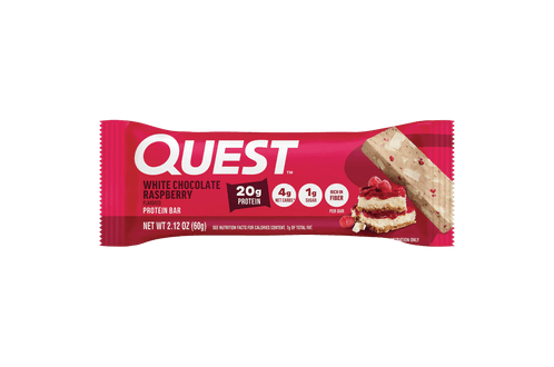 Quest Bar - White Chocolate Raspberry at The Protein Pick and Mix
