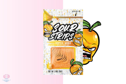 Actual Candy - Tropical Mango Sour Strips at The Protein Pick and Mix