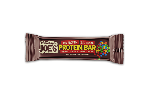 Mountain Joe's Protein Bar - Chocolate Candy Creme at The Protein Pick and Mix