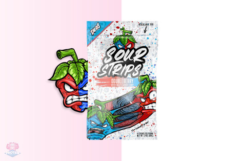 Actual Candy - DoubleBerry Sour Strips Duo's at The Protein Pick and Mix