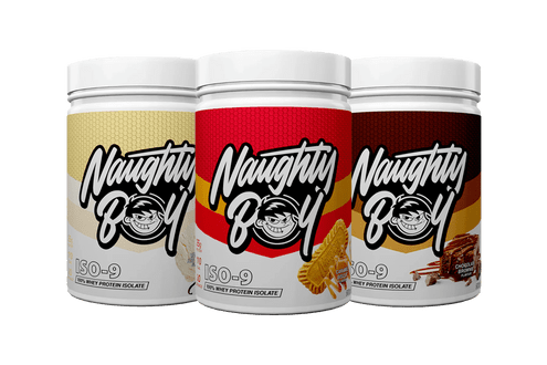 Naughty Boy - ISO-9 Isolate Protein Powder 900g at The Protein Pick and Mix
