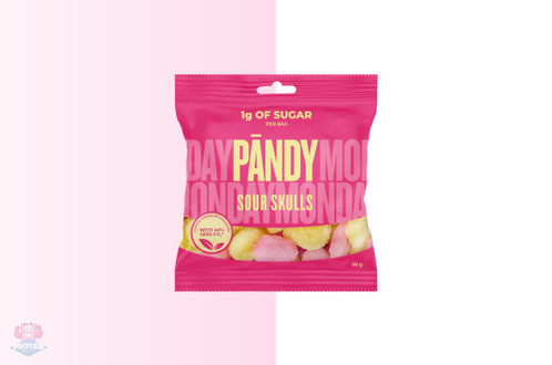 Pandy High Protein Low Sugar Candy - Sour Skulls at The Protein Pick and Mix
