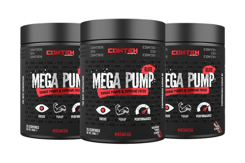 Conteh - Mega Pump Elite Pre-Workout at The Protein Pick and Mix