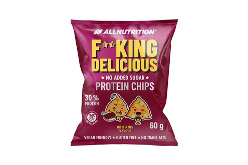 AllNutrition FitKing Delicious Protein Chips - BBQ Ribs at The Protein Pick and Mix