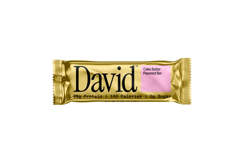 David Protein Bar - Cake Batter 62g at The Protein Pick & Mix UK