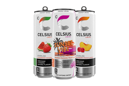 Celsius Sugar-free Energy Drinks - 355ml Energy Drinks at The Protein Pick and Mix