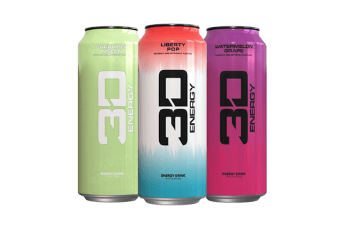 3D Energy Drinks at The Protein Pick and Mix
