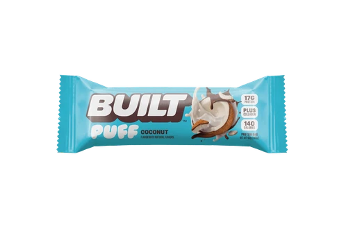 BUILT Puff Protein Bar - Coconut at The Protein Pick and Mix