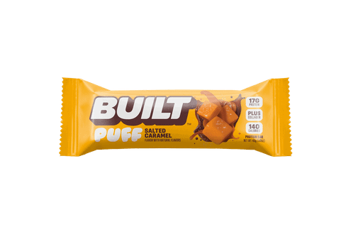 BUILT Puff Protein Bar - Salted Caramel at The Protein Pick and Mix