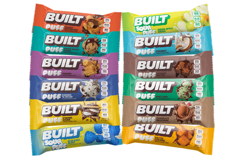 The 'BUILT different' Puff Protein Bar Bundle at The Protein Pick and Mix UK