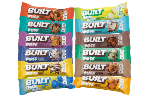 The 'BUILT different' Puff Protein Bar Bundle at The Protein Pick and Mix UK