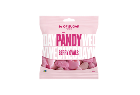 Pandy Low Sugar Candy - Berry Ovals at The Protein Pick and Mix