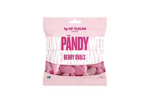 Pandy Low Sugar Candy - Berry Ovals at The Protein Pick and Mix