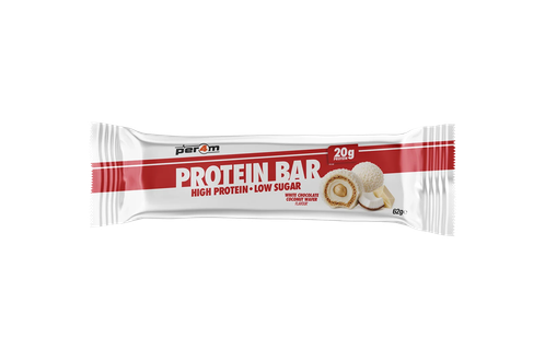Per4m Low Sugar Protein Bar - White Chocolate Coconut Wafer at The Protein Pick and Mix