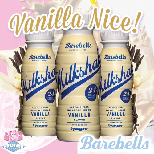 Trust Barebells to do Vanilla RIGHT! Their new Vanilla Milkshake is in the Mix now Trust Barebells to do Vanilla RIGHT! Their new Vanilla Milkshake is in the Mix now