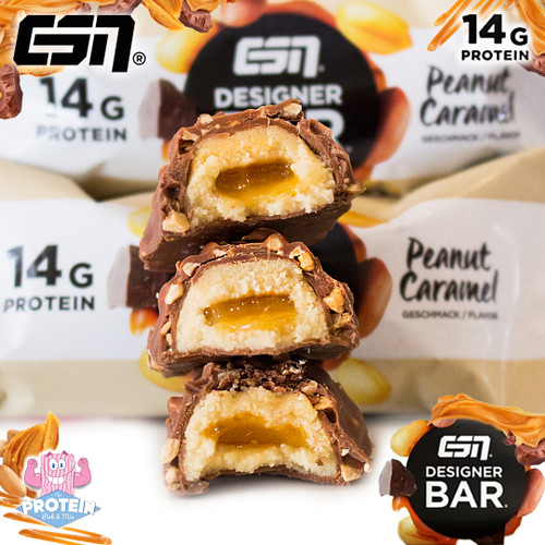 ESN Designer 'Thiiiicker than a Snicker', Peanut Caramel Bar hits the Mix! ESN Designer 'Thiiiicker than a Snicker', Peanut Caramel Bar hits the Mix!