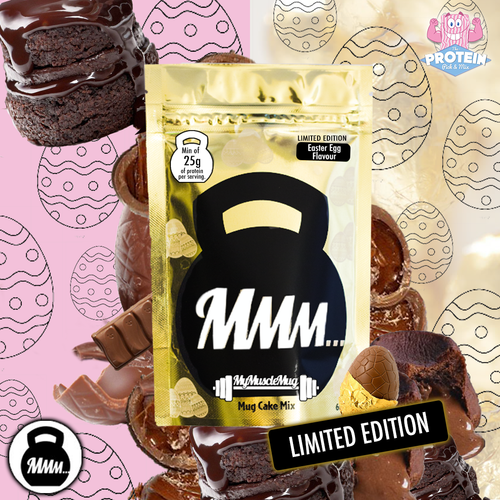 Get your (Golden) Ticket to Gooey Easter Indulgence with MyMuscleMug's 'Easter Egg' flavour! Get your (Golden) Ticket to Gooey Easter Indulgence with MyMuscleMug's 'Easter Egg' flavour!