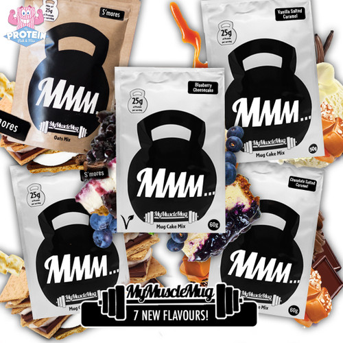 MyMuscleMug's for EVERYONE!! Seven (!!) guilt-free new flavours available now MyMuscleMug's for EVERYONE!! Seven (!!) guilt-free new flavours available now