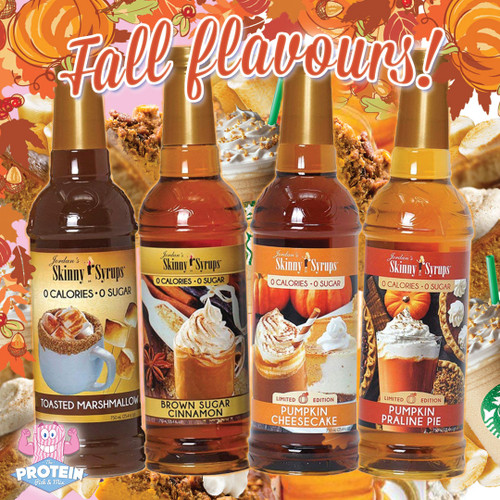 New Jordan's Skinny Syrup Seasonal flavours have arrived! New Jordan's Skinny Syrup Seasonal flavours have arrived!