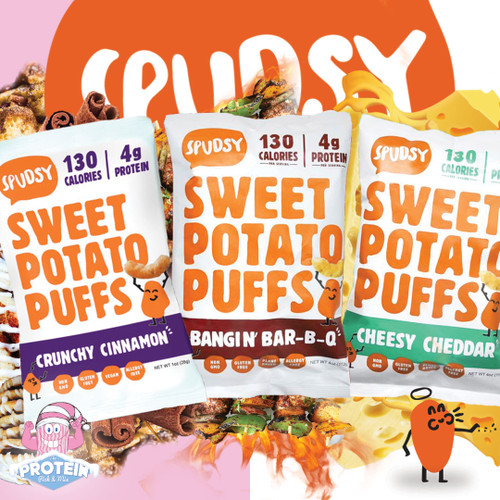 Naturally addictive! Tasty, fun and Free-From....Spudsy Sweet Potato Puffs arrive in the UK! Naturally addictive! Tasty, fun and Free-From....Spudsy Sweet Potato Puffs arrive in the UK!