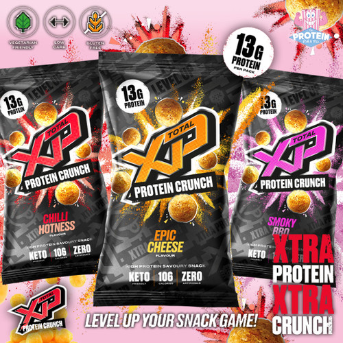 Great balls of PROTEIN! Total XP Protein Crunch has arrived! Great balls of PROTEIN! Total XP Protein Crunch has arrived!